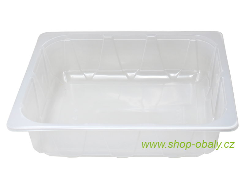 Miska zatavovací PP 320x260x80mm 1-dílná 4920ml 1/2 Gastro transparentní