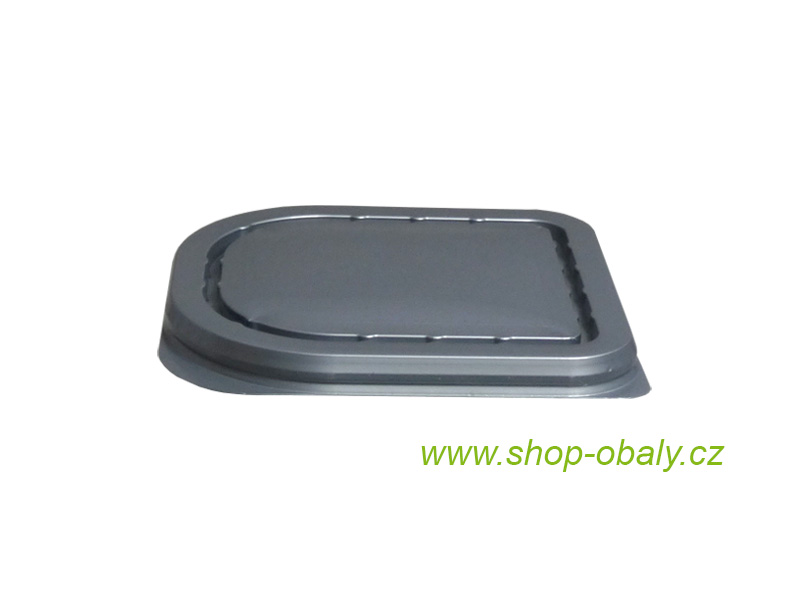Víko na zmrzlinovou vaničku PS 2, 5l,  175x158x128mm stříbrné