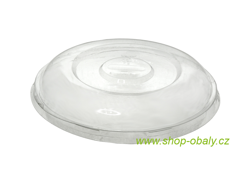 Víčko rPET na 8625,  průměr 160mm P8625,  transparentní