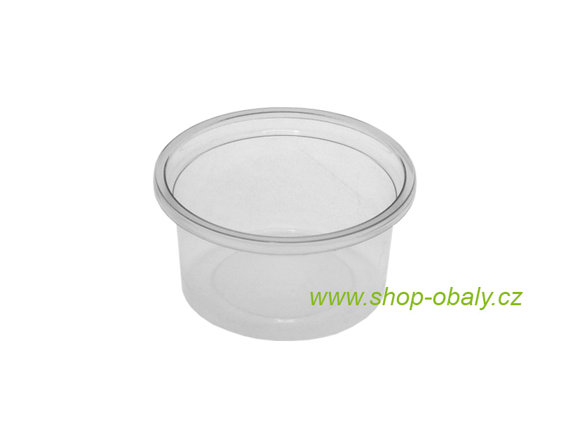 Kelímek na dressing rPET 50ml,  průměr 62mm,  výška 32mm 6250,  transparentní