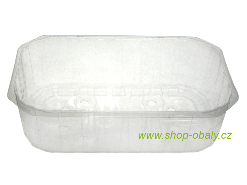 Miska 500g rPET 190x116x58mm F500F58 s bublinkovou vložkou (11, 5g)