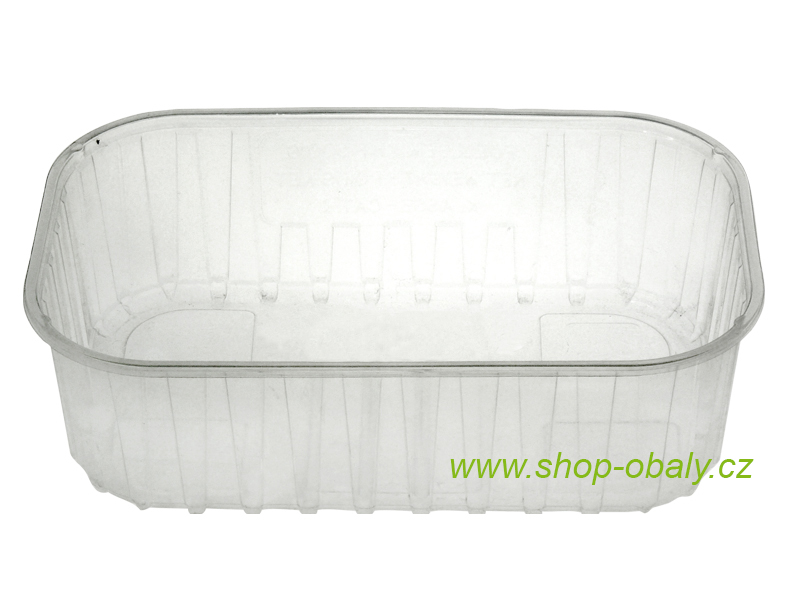 Miska PP 1000g 245x145x65mm UN65 transparentní (15, 4g)