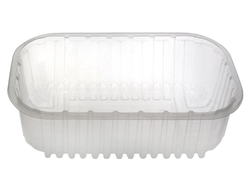 Miska PP 1000g 245x145x65mm UN65-2C transparentní (11, 7g)