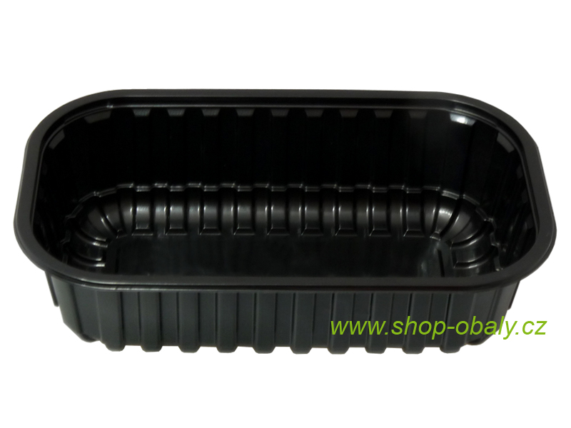 Miska PP 750g 245x145x40mm UN40 AU černá