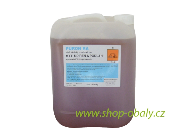Detergent PURON RA 13kg - alkalický čistič  na podlahy v potrav.provozech