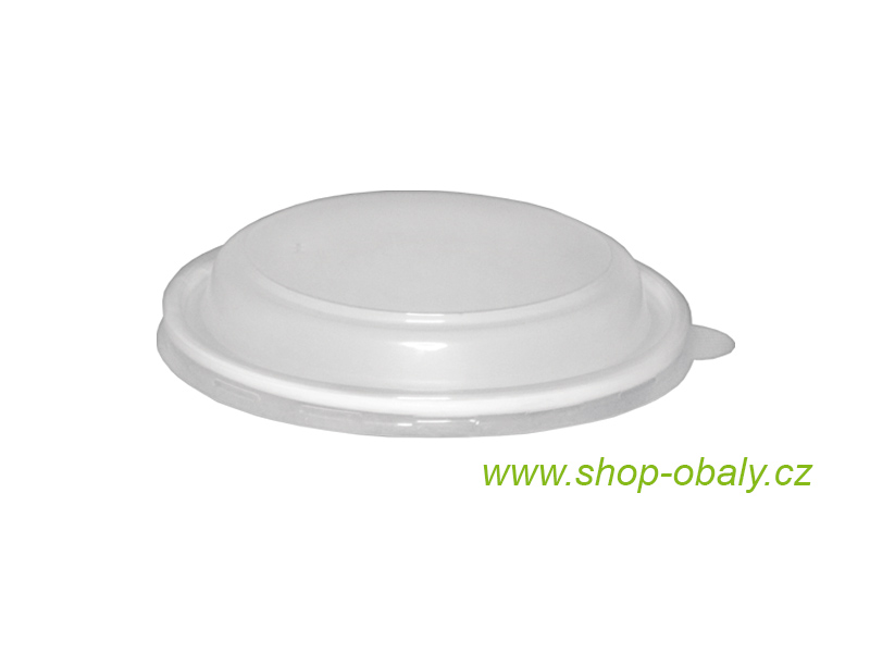 Víčko PP vysoké na misku papírovou 350-500ml,  110mm transparentní