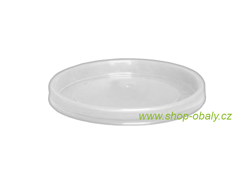 Víčko PP na misku papírovou 350-550ml,  110mm transparentní