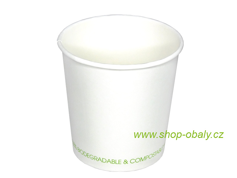 Miska papírová na polévku BIO 24oz 700ml,  115mm 100% kompostovatelná