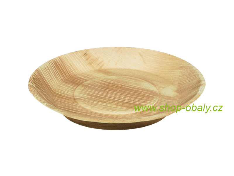 Talíř z palmových listů kulatý 240x25mm