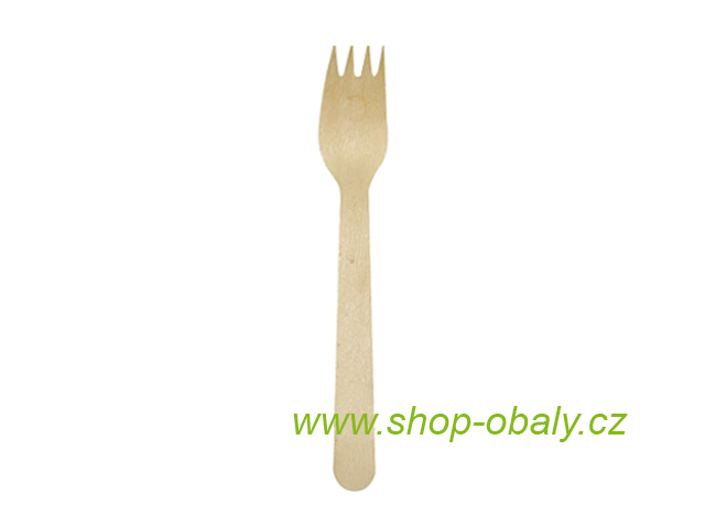 Vidlička dřevěná 14cm