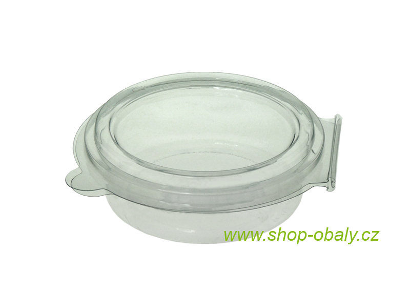 Vložka s víčkem rPET 165ml do kelímků DeliPot 101mm,  transparentní