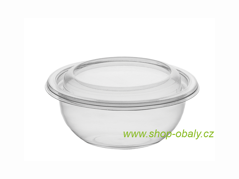 Miska rPET DeliGreen 240ml 8oz 129mm,  transparentní