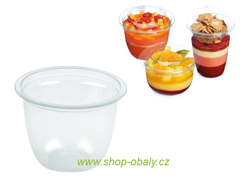 Kelímek rPET Servipack 270ml,  95mm,  transparentní