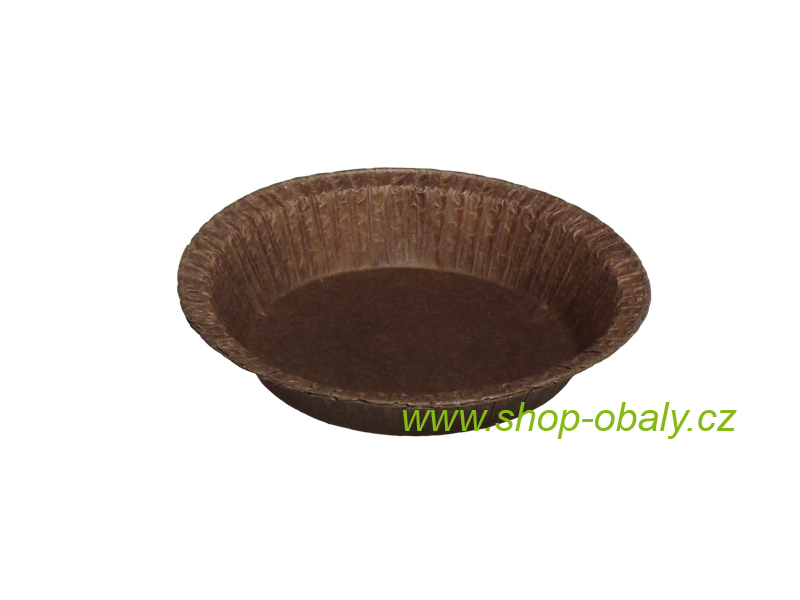 Cukrářský košíček pečící 70x18x100mm,  typ 807018B hnědý