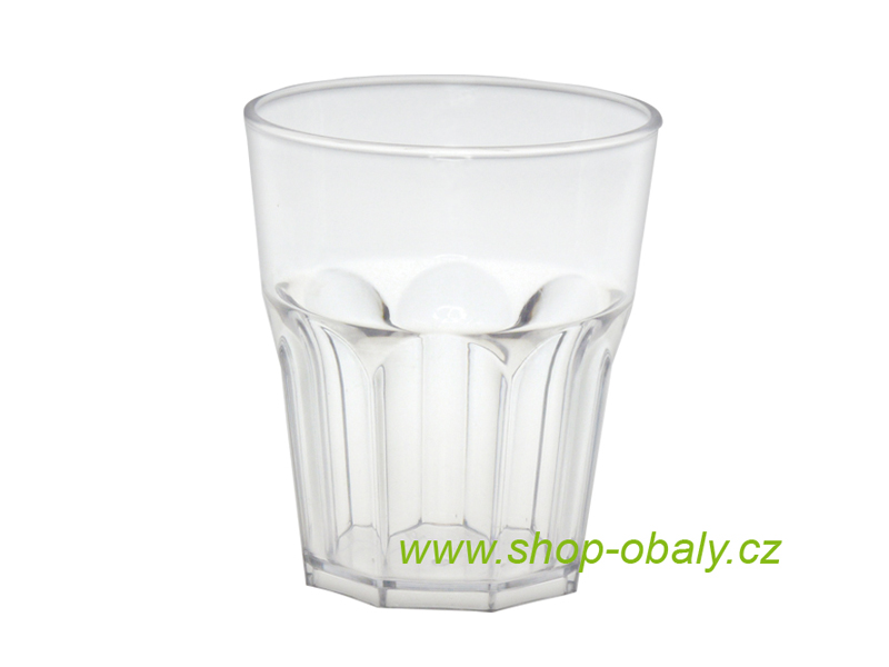 Sklenice nerozbitná DRINK SAFE 290ml ROX transparentní - REUSE