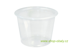 Kelímek PP 500ml, průměr 115mm, 8118C transparentní zatavovací nebo s víčkem