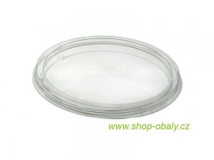 Víčko rPET W2/015 pro kelímky 8113-8120, průměr 117mm, transparentní