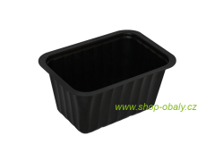Miska zatavovací PP 137x96x66mm 1-dílná / 500ml CL500N černá
