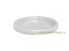Víčko PP na misku papírovou 350-550ml, 110mm transparentní