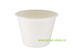 Kelímek na polévku BIO 450ml, 114mm z cukrové třtiny bílý