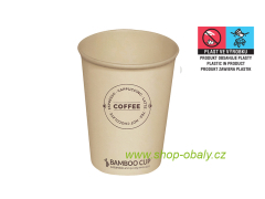 Kelímek papírový ECO BAMBOO 6oz 150/180ml 70mm Vending - EU logo