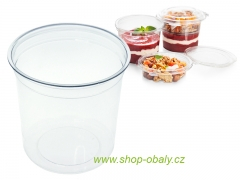 Kelímek rPET DeliPot 470ml/16oz 101mm, transparentní