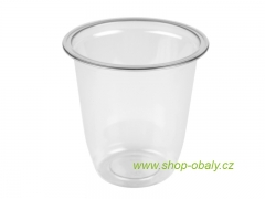 Kelímek rPET TriPot 440ml, transparentní