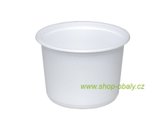 Miska zatavovací XPP na polévku/zmrzlinu 500ml 115mm termo, bílá