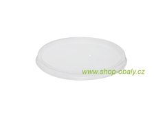 Víčko PP na misky 115mm s ventilačním otvorem, transparentní