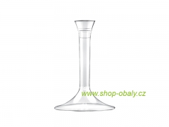 Nožka PS ke sklenkám SOMMELIER transparentní - REUSE